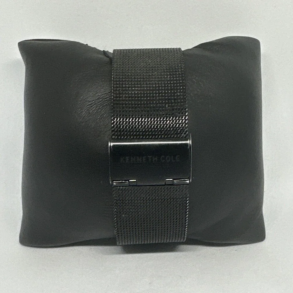 Kenneth Cole KC50489007 Men's Stainless Steel Mesh Analog Dial Wristwatch HME676